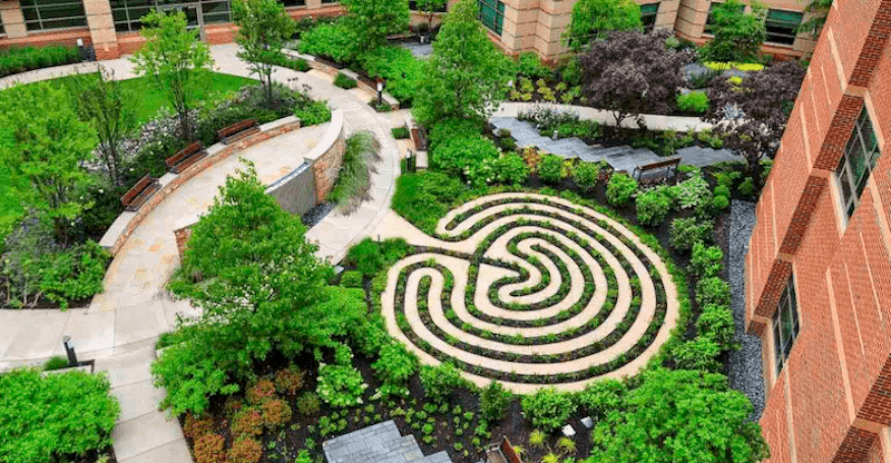 therapeutic garden spaces and places